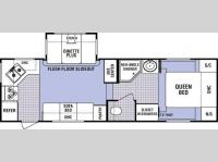 Floorplan - 2005 Dutchmen RV Denali 25 RK-M5