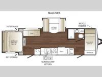 Floorplan - 2011 Keystone RV Outback 250RS