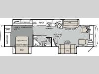 Floorplan - 2011 Holiday Rambler Ambassador 36PFT