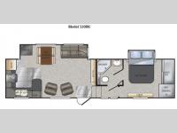 Floorplan - 2011 Keystone RV Avalanche 320RK