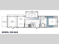 Floorplan - 2012 Palomino Puma Unleashed 356-QLB