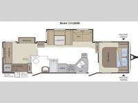 Floorplan - 2012 Keystone RV Cougar 31SQBWE