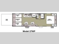 Floorplan - 2012 Forest River RV Cherokee Wolf Pack Sport 27WP