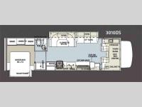 Floorplan - 2012 Forest River RV Sunseeker 3010DS