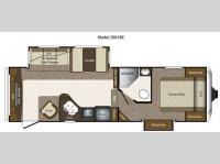 Floorplan - 2012 Keystone RV Laredo Super Lite 268SRE