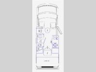 Floorplan - 2012 Pleasure-Way Excel TS