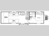 Floorplan - 2012 Gulf Stream RV Track n Trail 26RTH