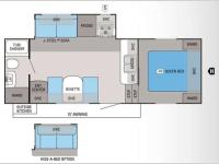 Floorplan - 2012 Jayco Eagle Super Lite HT 23.5RBS