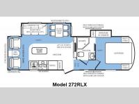 Floorplan - 2012 Forest River RV Wildcat extraLite 272RLX