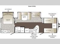 Floorplan - 2013 Keystone RV Outback 301BQ