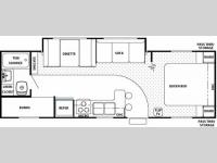 Floorplan - 2006 Forest River RV Cherokee 28A