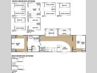 Floorplan - 2005 Forest River RV Cherokee 38 B