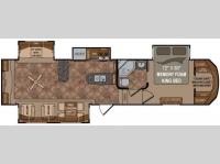 Floorplan - 2013 Dutchmen RV Infinity 3470RE