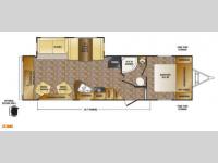 Floorplan - 2013 CrossRoads RV Sunset Trail Reserve ST30RE