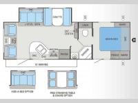 Floorplan - 2013 Jayco White Hawk 27DSRL