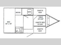 Floorplan - 2013 Riverside RV White Water 155 Retro