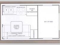 Floorplan - 2012 Pastime Manufacturing Truck Campers 750SD