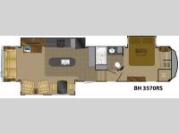 Floorplan - 2013 Heartland Bighorn 3570RS
