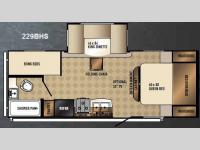 Floorplan - 2013 Palomino Solaire 229 BHS