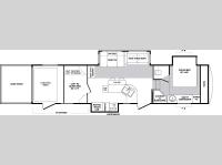 Floorplan - 2007 Keystone RV Raptor 3712TS