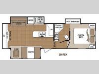 Floorplan - 2013 Dutchmen RV Denali 286REX