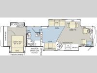 Floorplan - 2007 Monaco Diplomat 40SKQ