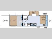 Floorplan - 2014 Forest River RV XLR Hyper Lite 27HFS