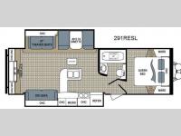Floorplan - 2014 Dutchmen RV Kodiak 291RESL