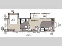 Floorplan - 2014 Forest River RV Rockwood Signature Ultra Lite 8315BSS