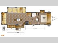 Floorplan - 2014 CrossRoads RV Sunset Trail Reserve ST32RL