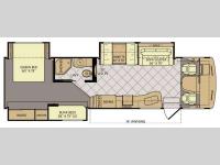 Floorplan - 2014 Fleetwood RV Bounder Classic 34B