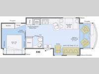 Floorplan - 2014 Winnebago Sightseer 33C