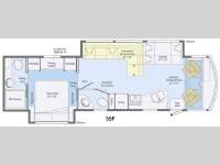 Floorplan - 2014 Itasca Sunstar 35F