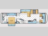 Floorplan - 2014 Newmar Canyon Star 3610