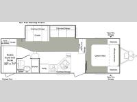 Floorplan - 2007 Keystone RV Laredo 284BHS