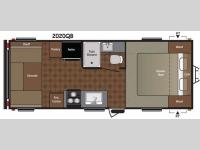 Floorplan - 2014 Keystone RV Summerland 2020QB