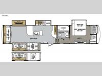 Floorplan - 2015 Forest River RV Cardinal 3450RL