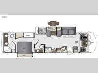 Floorplan - 2015 Forest River RV Georgetown XL 360DSF