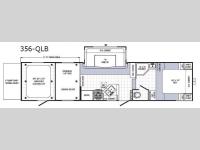 Floorplan - 2015 Palomino Puma Unleashed 356-QLB