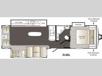 Floorplan - 2015 Keystone RV Outback 316RL