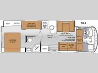 Floorplan - 2015 Thor Motor Coach ACE 30.2