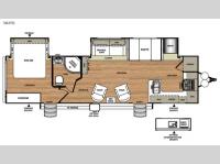 Floorplan - 2015 Forest River RV Salem Hemisphere Lite 302FK