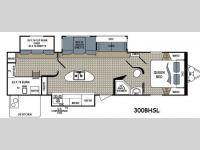 Floorplan - 2015 Dutchmen RV Kodiak 300BHSL Ultimate