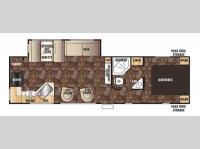 Floorplan - 2015 Forest River RV Cherokee 274RK