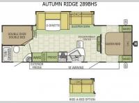 Floorplan - 2015 Starcraft Autumn Ridge 289BHS