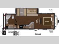 Floorplan - 2015 Keystone RV Sprinter 266RBS