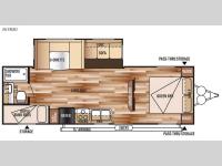 Floorplan - 2015 Forest River RV Salem 26TBUD