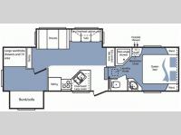 Floorplan - 2007 Keystone RV Cougar 289BHS