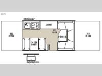 Floorplan - 2015 Forest River RV Rockwood Freedom Series 2270