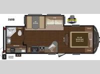 Floorplan - 2015 Keystone RV Sprinter Campfire Edition 26RB